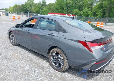 2025 Hyundai Elantra Sel Sport z USA, uszkodzony, nr VIN KMHLM4DG9SU895317